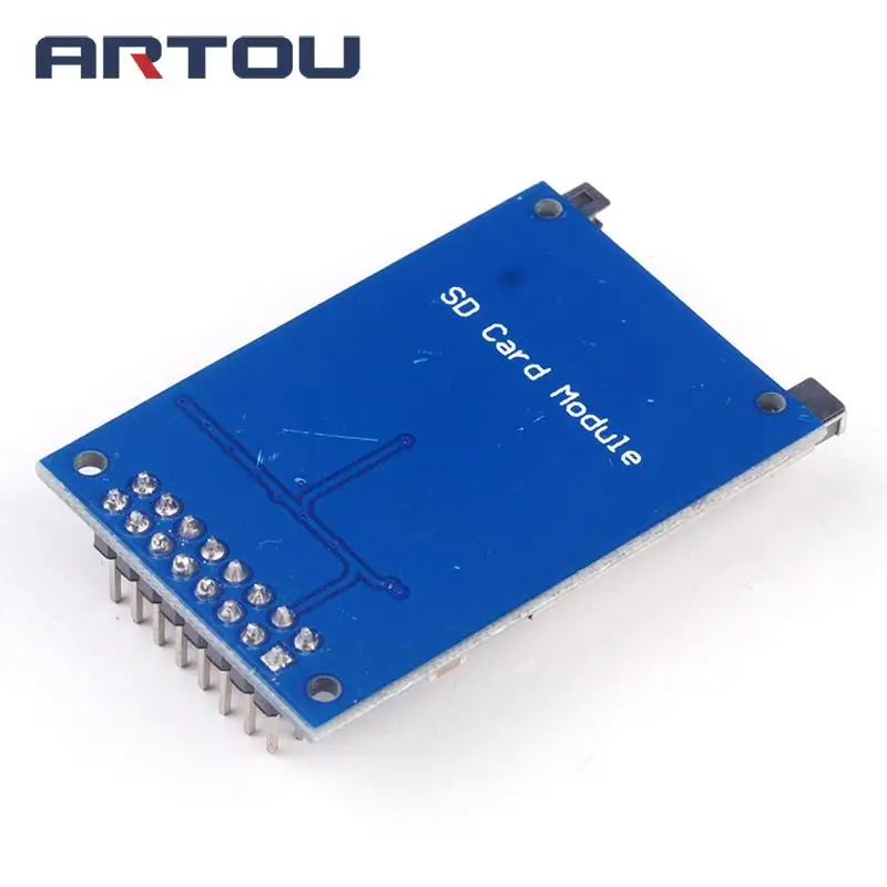 1 шт./лот модуль чтения и письма для arduino SD карты Модуль Слот гнездо считыватель ARM