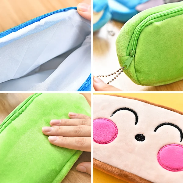 Женская мультяшная животная панда слон собака плюшевая большая сумка для