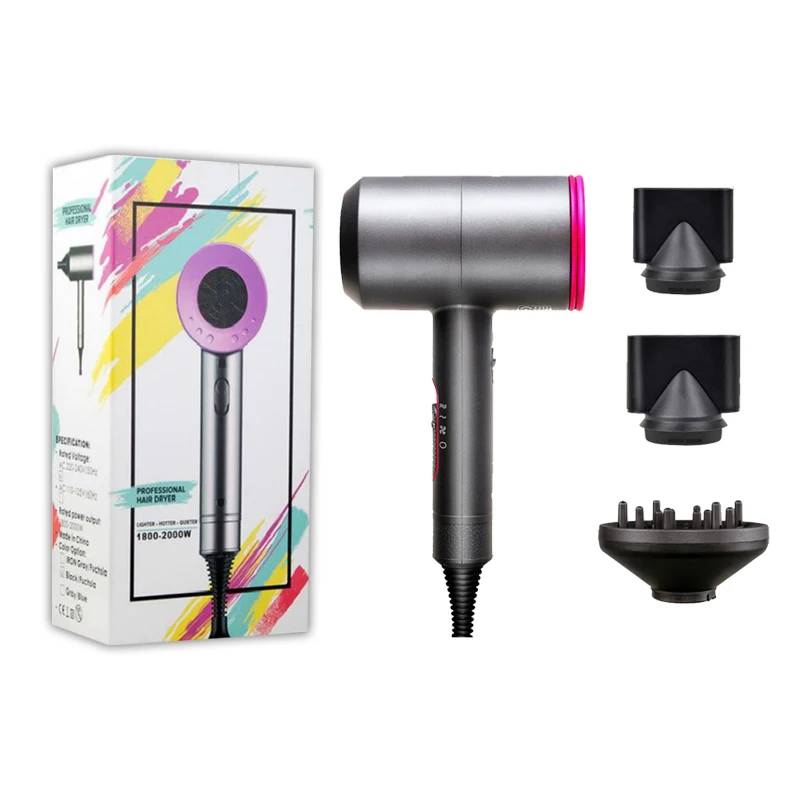 

Hair Dryer Set 110v Travel Blow Dryer Electric Negative Ion Hot Cold Wind Temperature Control Dryer Hair Free Shipping
