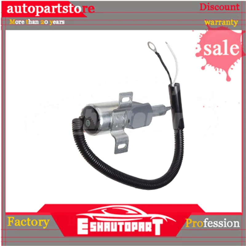 

894450-7231 894450723 MV1-40 Fuel Shut Off Solenoid 12V for Isuzu Engine Parts