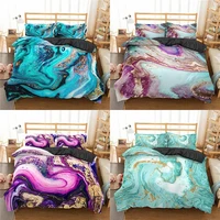 nordic duvet cover sets 3d marble print bedding set pillowcase no bed sheet single double queen king 220x240 quilt bed covers