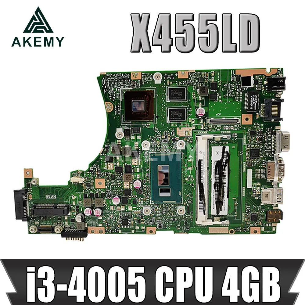 

Оригинальная материнская плата X455LD для ноутбука ASUS Y483L W419L W409L F455L X455LJ, протестированная материнская плата X455LD