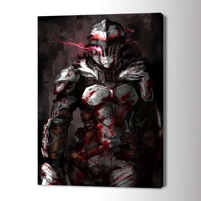 

Art Poster Goblin Slayer Mural Decoration Canvas Paintings Wall Art Picture for Living Room Bedroom Home Dcor