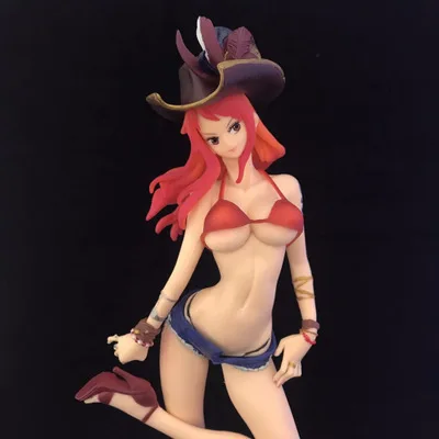 Новый 28 см аниме одна штука пират Nami ПВХ фигурка игрушки Коллекционная модель