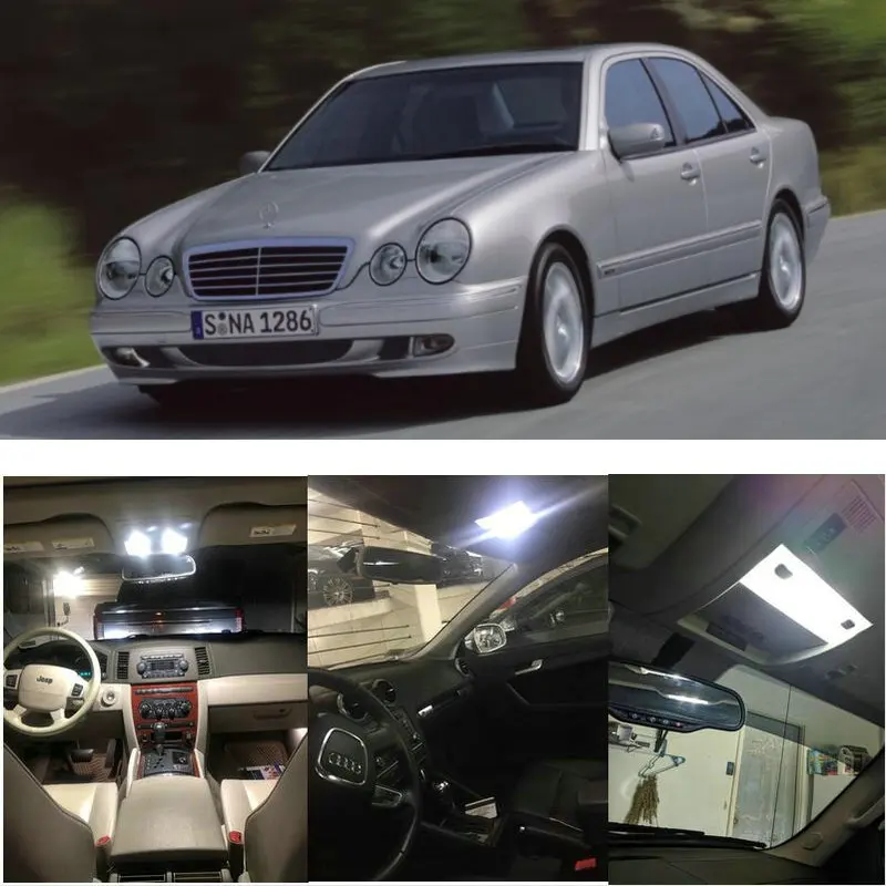 

LED interior lighting complete set For Mercedes E-Klasse S210 Kombi E-Klasse W210