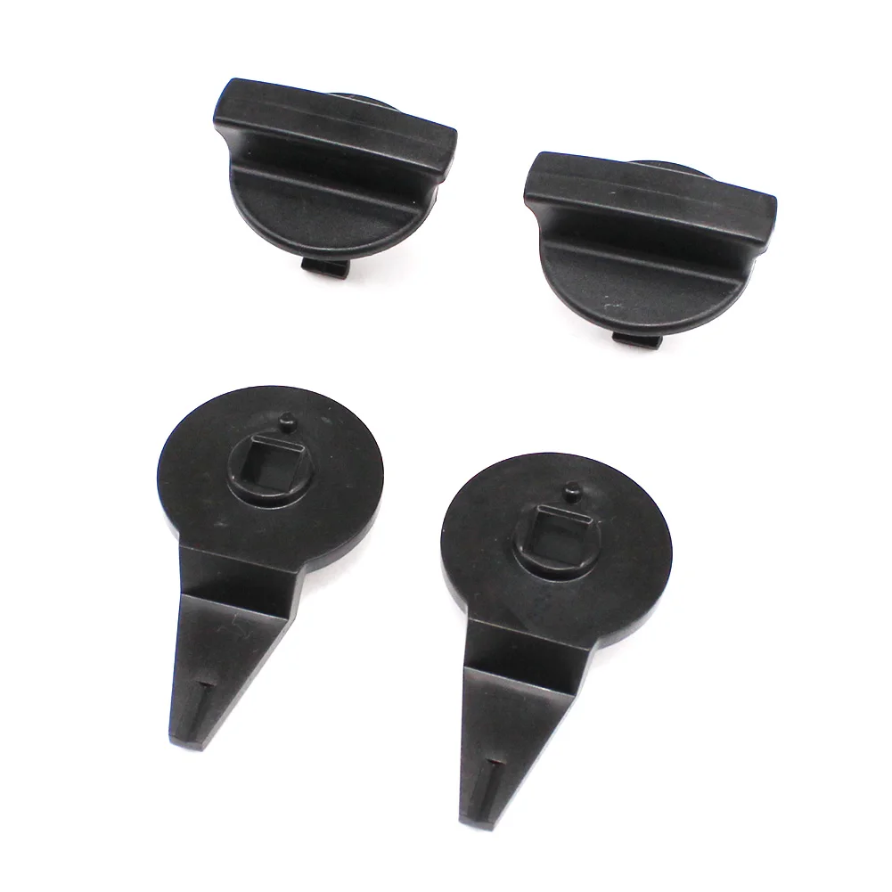 

KUMMYY 4Pcs/lot trunk box Luggage lock Tail box buckle Triangle warning card bracket knob 1T0867468 for Volkswagen VW Touran