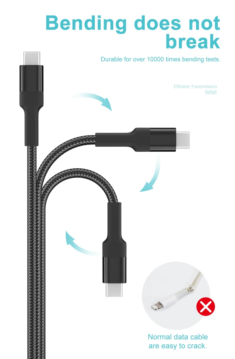 OREY 3A type C кабель для быстрой зарядки для huawei P30 Pro USB C кабель для samsung S10+ быстрая зарядка USB-C кабель type C