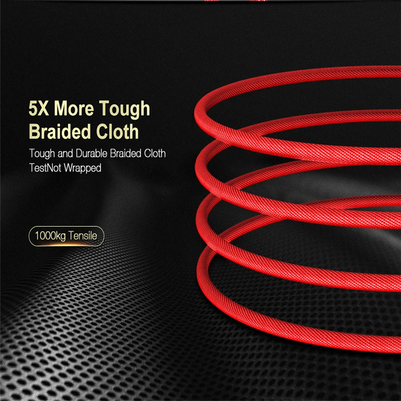 Сверхдлинный телефонный кабель Micro USB 1 2 м пружинный прочный и портативный Type-c для