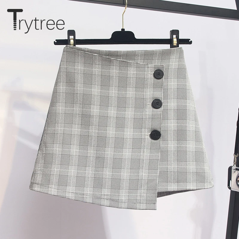 Женский Повседневный офисный костюм Trytree черный длинный топ с круглым вырезом и