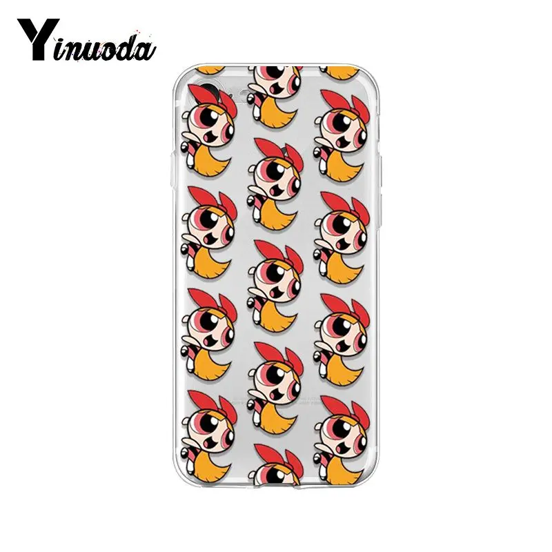 A12 Чехол Yinuoda The Powerpuff для девочек, мягкий чехол для телефона iPhone 8 7 6 6S Plus X XS MAX 5 5S SE XR 10, чехол Capa 11 pro max - Цвет: A12