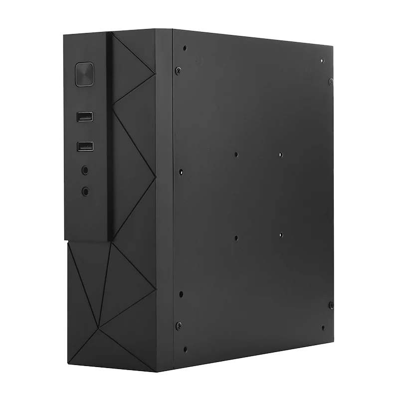 Настольный блок питания игровой HTPC хост Офис Дом 2.0USB Mini ITX с отверстием радиатора