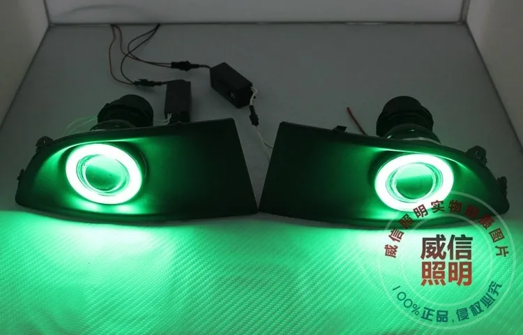 

Eosuns Ccfl Angel Eye Led Daytime Running Light Drl + Fog Light + Projector Lens for Nissan Sylphy Sentra Bluebird 2007-11