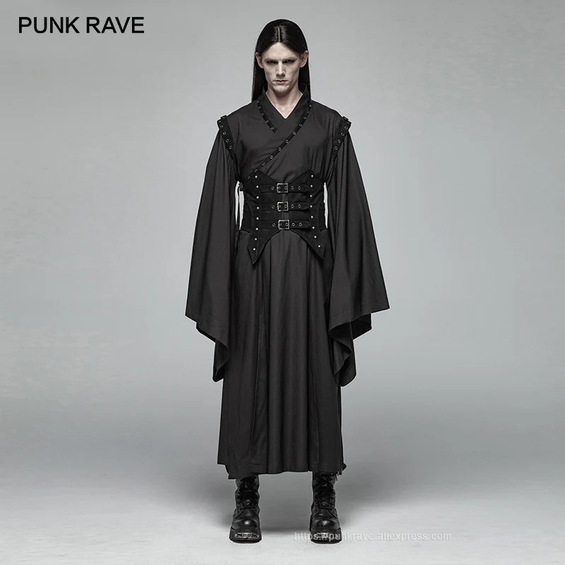 Мужская куртка в полоску свободная из искусственной замши с регулируемым поясом