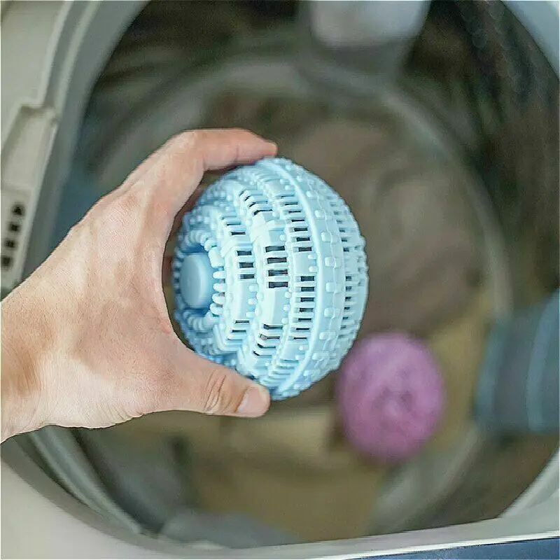 Чистящие шарики для стирки в стиральной машине Washzilla молекулы аниона чистящие
