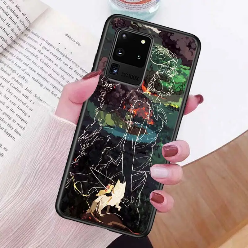 

Mononoke Hime for Samsung Note 20 S20 FE Lite Ultra Plus A91 A71 A51 A41 A31 A21 A21S A11 A12 A42 A01 Phone Case