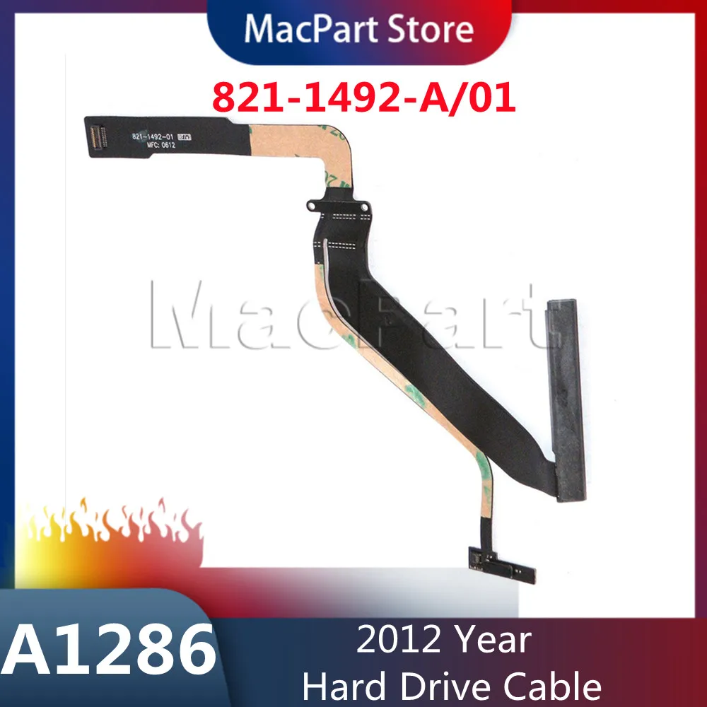 Новый кабель для жесткого диска 821-1492-A Apple Macbook Pro 15 дюймов A1286 821-1492-01 2012 года |