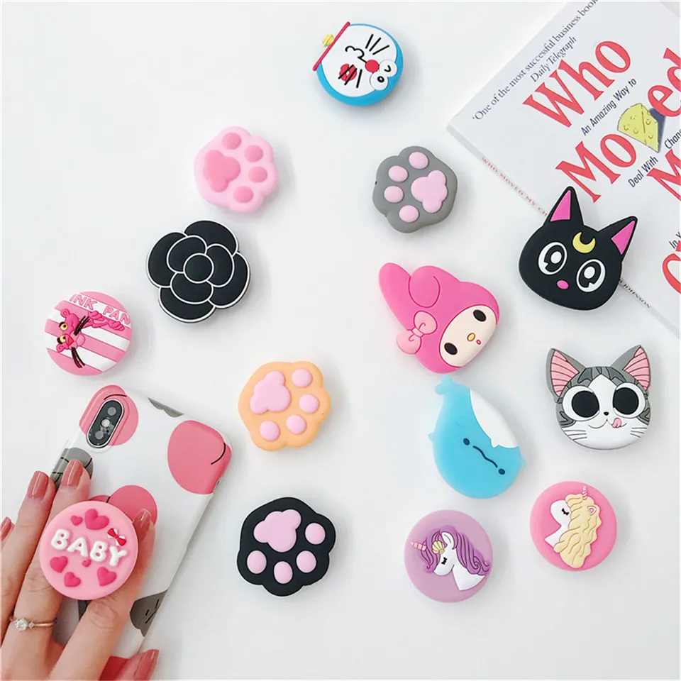 Купить Универсальный мобильный телефон растягивающий кронштейн мультфильм