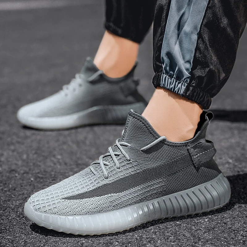 

2021 Summer Lightweight Sneakers Men Mesh Casual Shoes Breathable Jogging Lac-up Mens Shoes Walking Sneakers Zapatillas Hombre