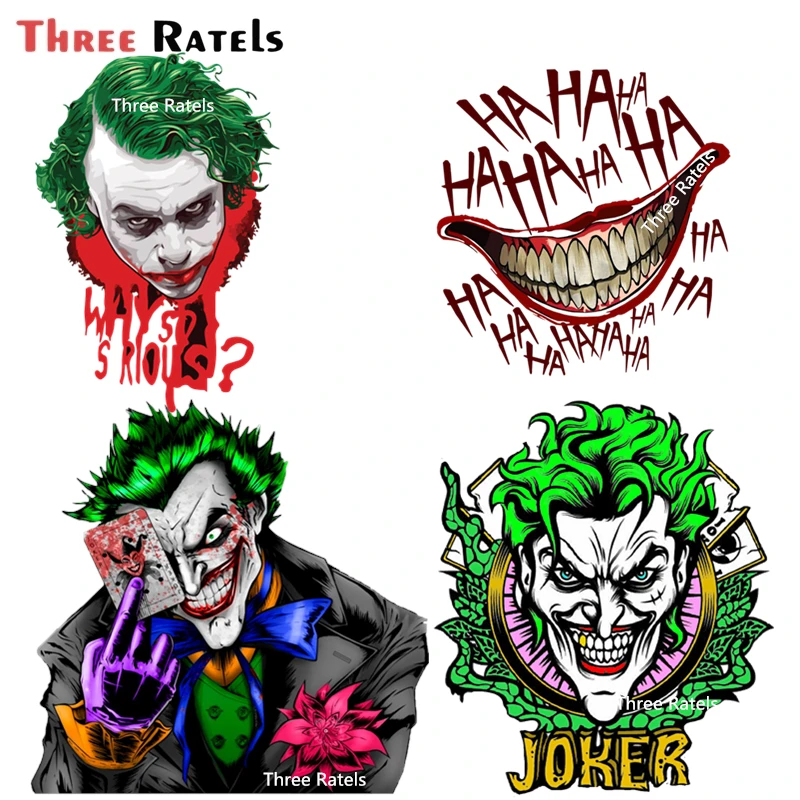

A561 Joker Haha граффити Стайлинг автомобиля Водонепроницаемая индивидуальная наклейка и переводная картинка для ноутбука автомобильные аксесс...
