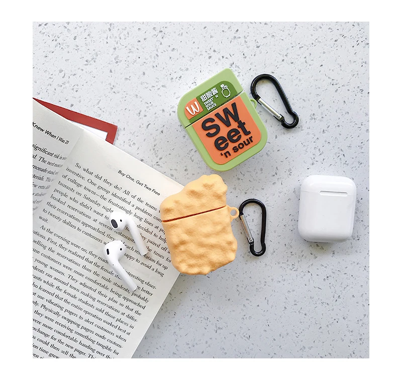 GIAUSA Airpods сумка с рисунком аниме чехол для наушников силиконовый чехол для Airpods чехол аксессуары чехол для наушников