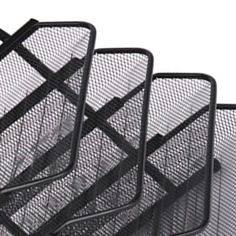 

Metal Wire Mesh A4 Four Layers of File Tray File Rack File Rack Magazine Rack