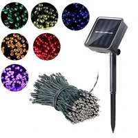 solar fairy string light 100 200 led christmas lights for garden patio outdoor holiday wedding indoor starry for home decro lamp