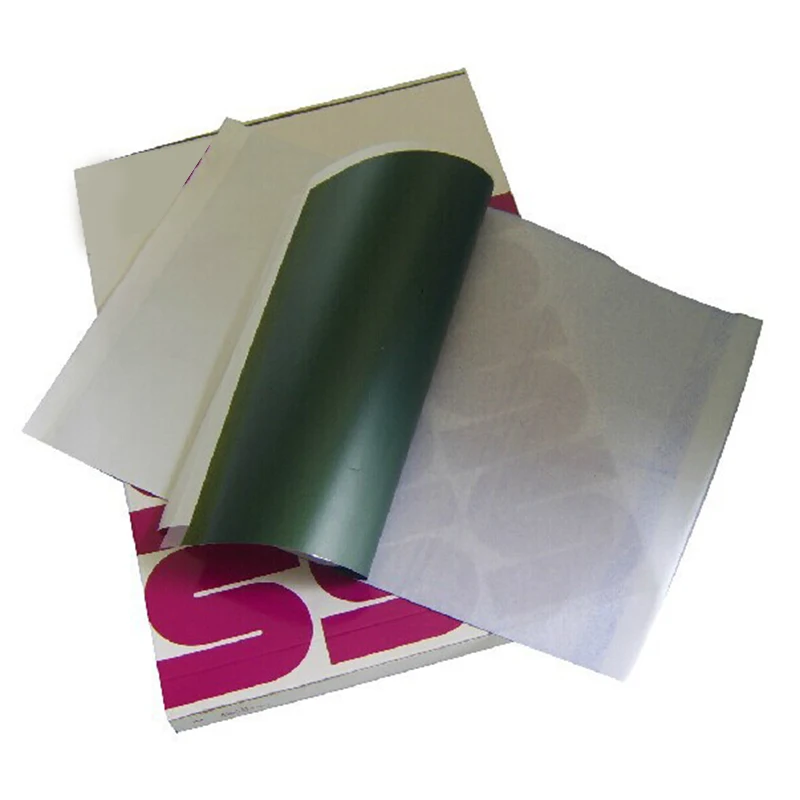 

100Pcs/Set Tattoo Transfer Paper A4 Size Tattoo Paper Thermal Stencil Carbon Copier Paper Auxiliary Tattoo Transfer Paste Transf