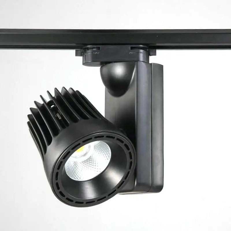 30 Вт COB LED трековое освещение Прожектор выставочный зал магазин одежды рельсовый