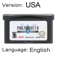 Dawn of Souls USA 32 бит видеоигры картридж Консоли Карты для nintendo GBA Final Fantas серии ЕС/США издание - Цвет: Dawn of Souls USA
