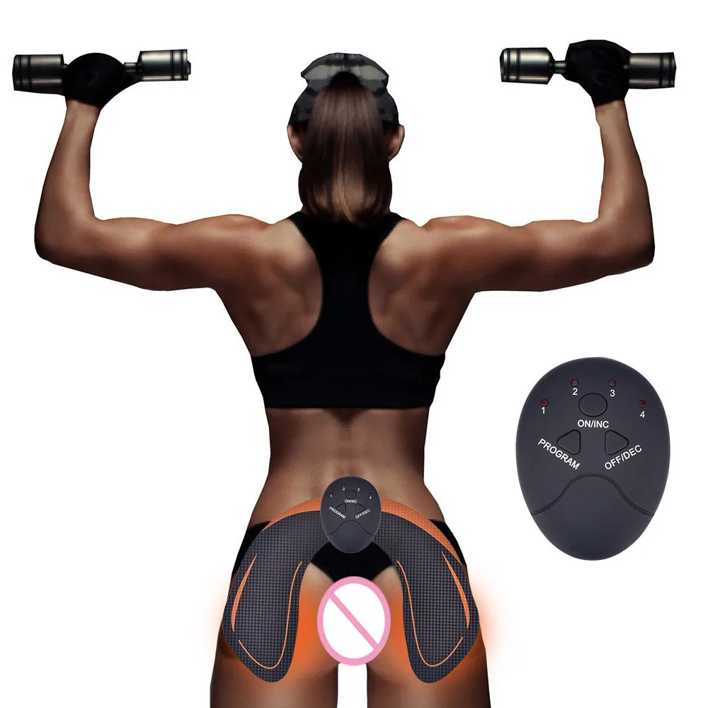 Smart EMS тренажер для бедер Электрический Беспроводной стимулятор мышц ягодиц