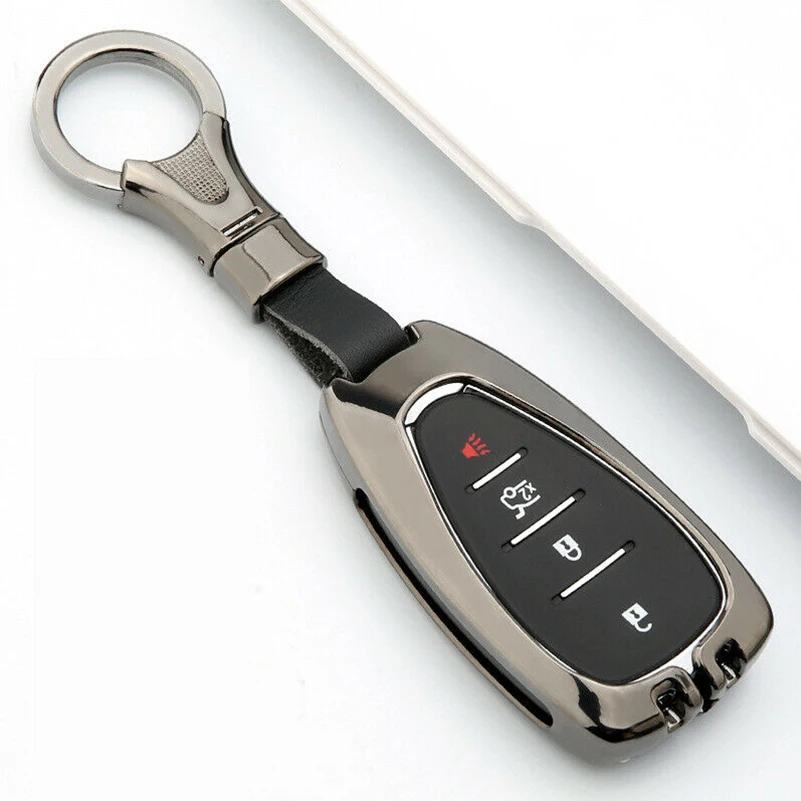 Цинковый сплав автомобильный смарт ключ-брелок чехол держатель Чехол брелок