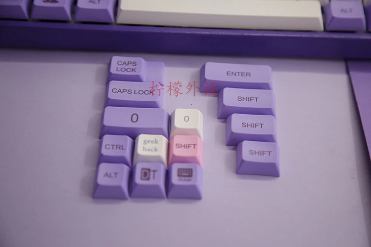 1 комплект PBT dye sublimation клавиши mechiancal клавиатура XDA профиль дополнительная клавиша