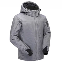 eib g4 tactical hunting slim coat waterproof breathable winter coat cold proof jacket outdoor winter clothes light grey