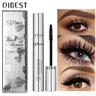 Бренд Qibest тушь для ресниц, макияж для ресниц, огромный объем, экспресс, черные индийские чернила, коллаген, косметика, завивка, водостойкие волоконные ресницы