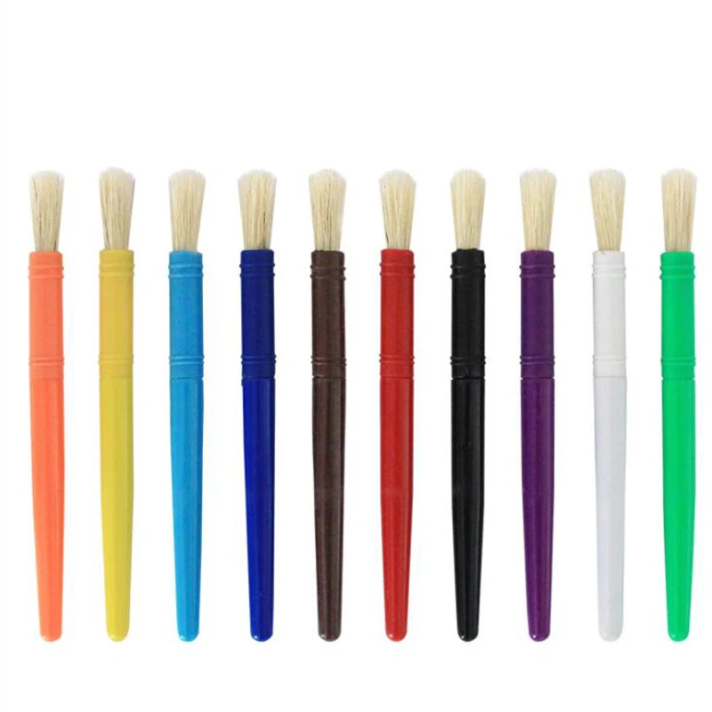 5 шт./компл. с круглой головкой художественный Краски щетка ярких цветов Ручка