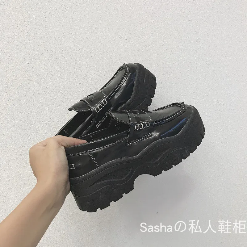 Женские кожаные туфли новинка 2021 водонепроницаемая женская обувь из