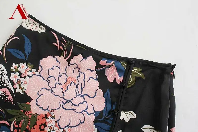 Женские повседневные юбки-карандаш Adherebling Za длинные с высокой талией и разрезом