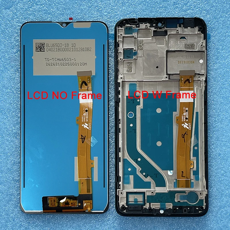 Оригинальный ЖК-дисплей 6,52 дюйма для Alcatel 3x (2019) 5048Y 5048A, рамка экрана, сенсорная панель, дигитайзер для Alcatel 3x2020 3X 5061U LCD
