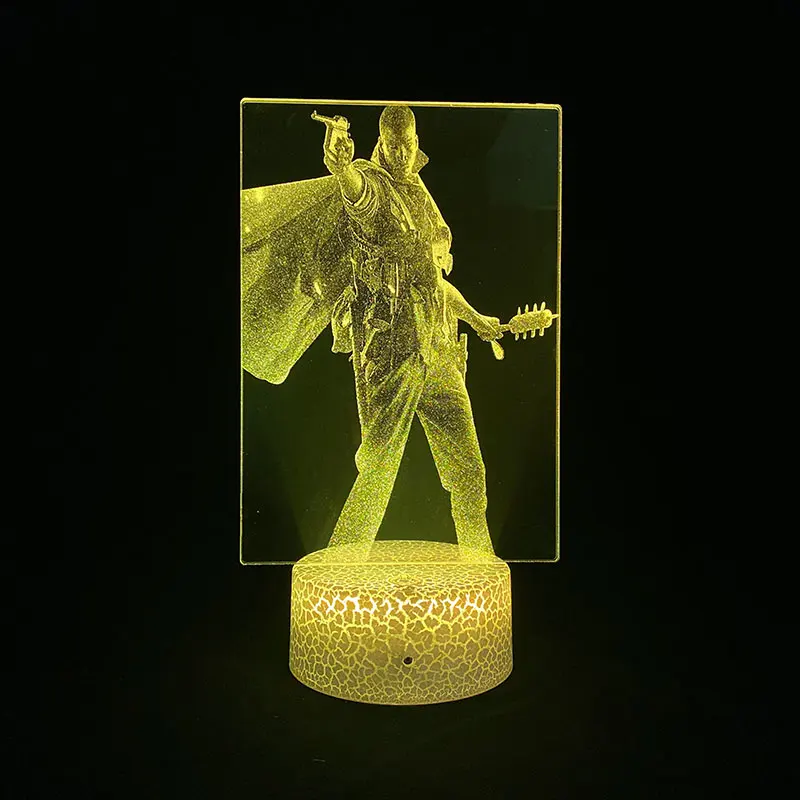 

3D Picture Lamp Game Battlefield Figure Led Nightlight for Gaming Room Color Changing Smart Control USB Desk Lamp Novelty Light