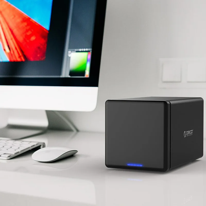 Kaufen HDD Fall 3,5 SATA Zu USB 3,0 Mit RAID Festplatte Gehäuse Für HDD Festplatte Box Fall Unterstützung UASP Für Fenster/Max/Linux Können 4/5 Disk