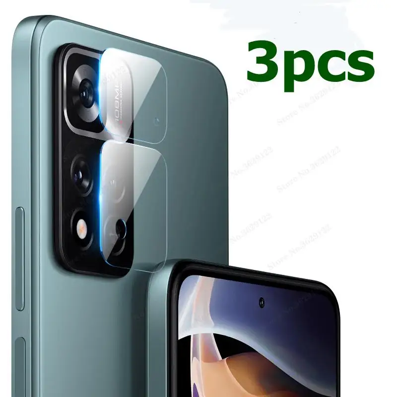 

Защитное стекло для камеры Xiaomi Redmi Note 11 Pro Plus, 3 шт.