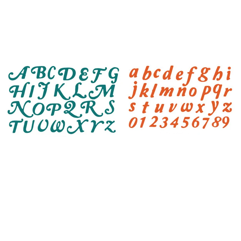 Бриллиантовые Вырубные штампы в виде алфавита низкие буквы цифры металлические