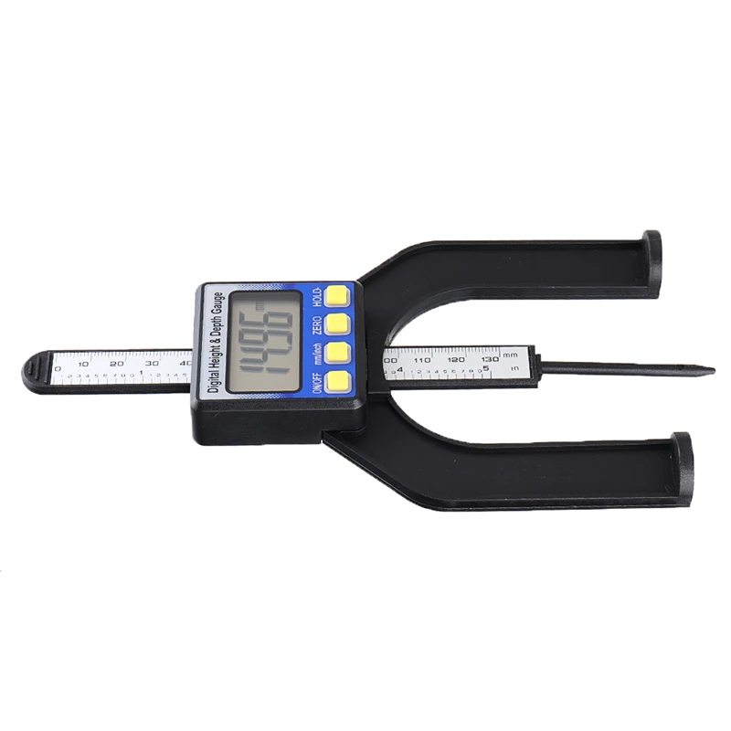 Цифровой измеритель высоты и глубины 2 в 1 0 80 мм с магнитной основой|Шаблоны| |