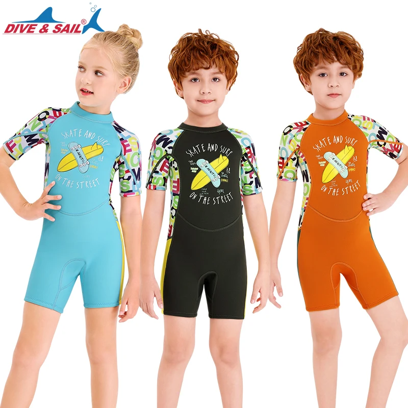 Новый Неопреновый гидрокостюм премиум-класса неопреновый с коротким рукавом для