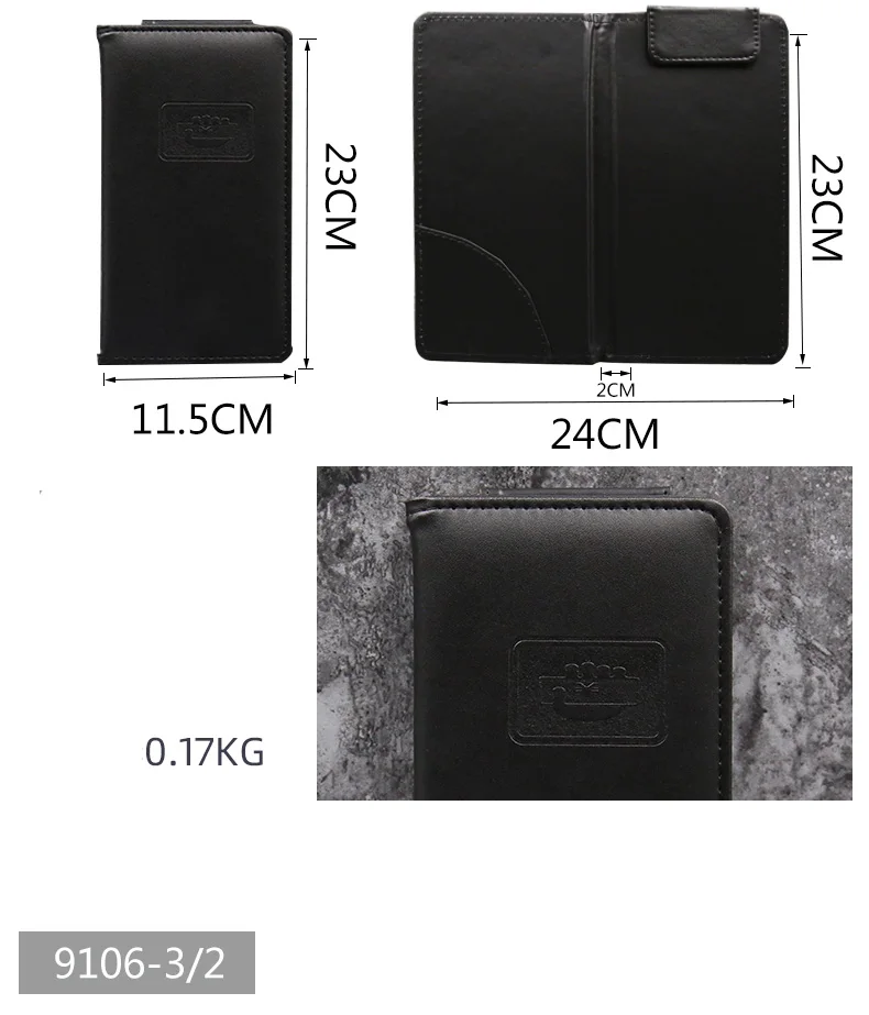 Из искусственной кожи проверить папку для ресторан отеля Кофе магазин чековый