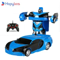 rc transformer 2 in 1 rc car driving transformation robots cars models remote control car rc fighting toy new year gift