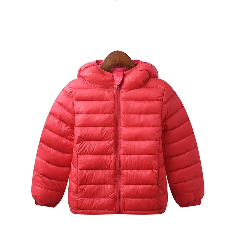 Светильник кие тонкие пуховики для мальчиков и девочек детское пуховое пальто