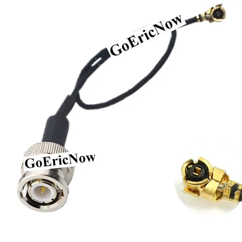 10 шт. RF коаксиальный 50 Ом WIFI BNC штекер/гнездо к Ipex Ipx Uf.L отрезок RG178/1 13 мм кабельный