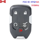 KEYECU для GMC Land 2018 2019 дистанционный смарт ключ-брелок HYQ1AA 2020 13584502 MHz