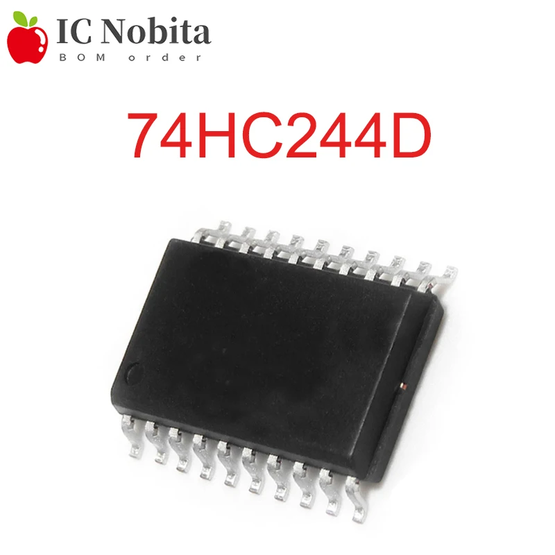 

5PCS 74HC244D SOP20 74HC244 SN74HC244DWR SMD 244D SOP-20 Wide Body 7.2MM buffer/Line Driver Non-Inverted Chip IC New Original
